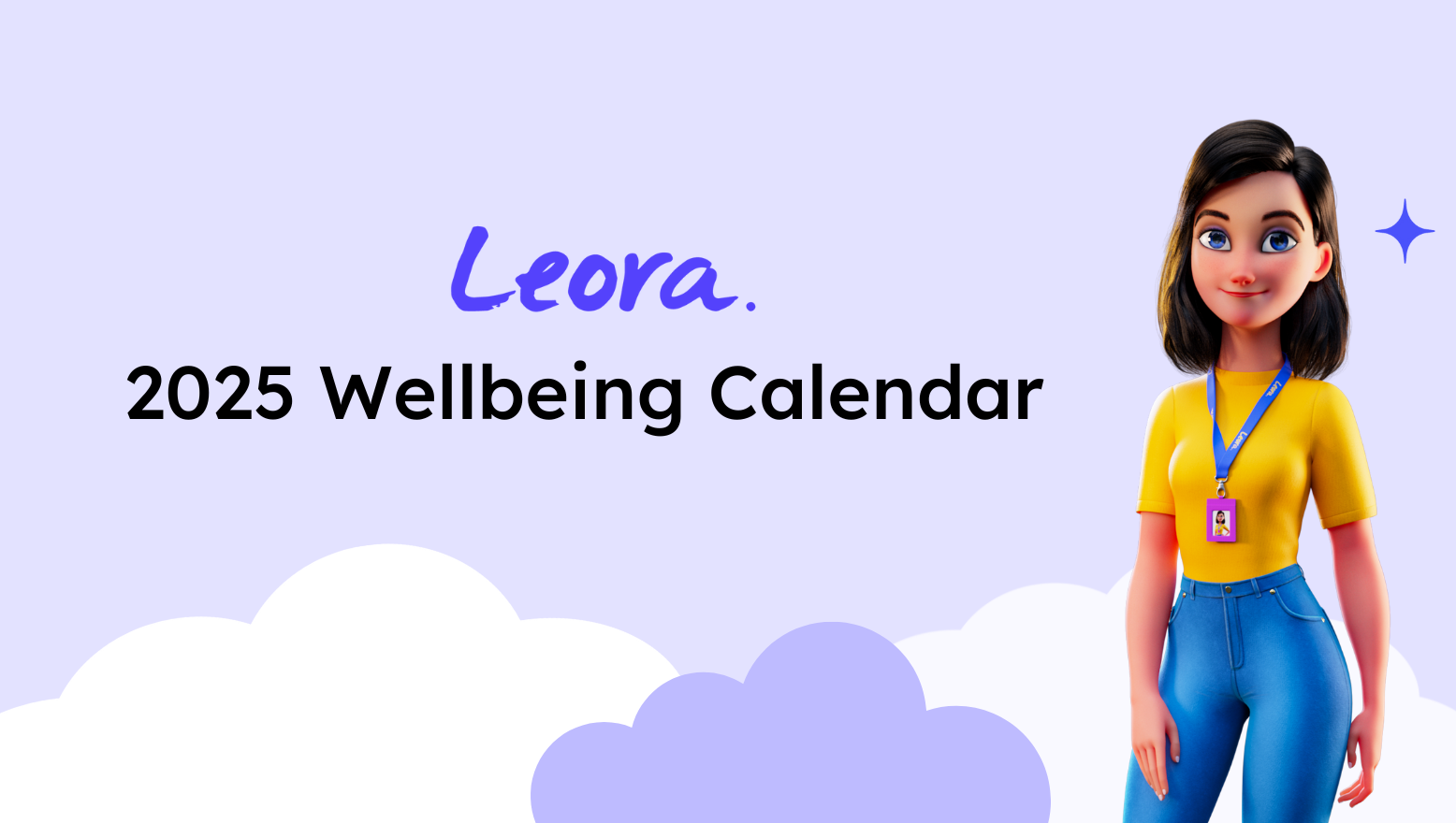 Leora Healthcare Wellbeing Calendar 2025