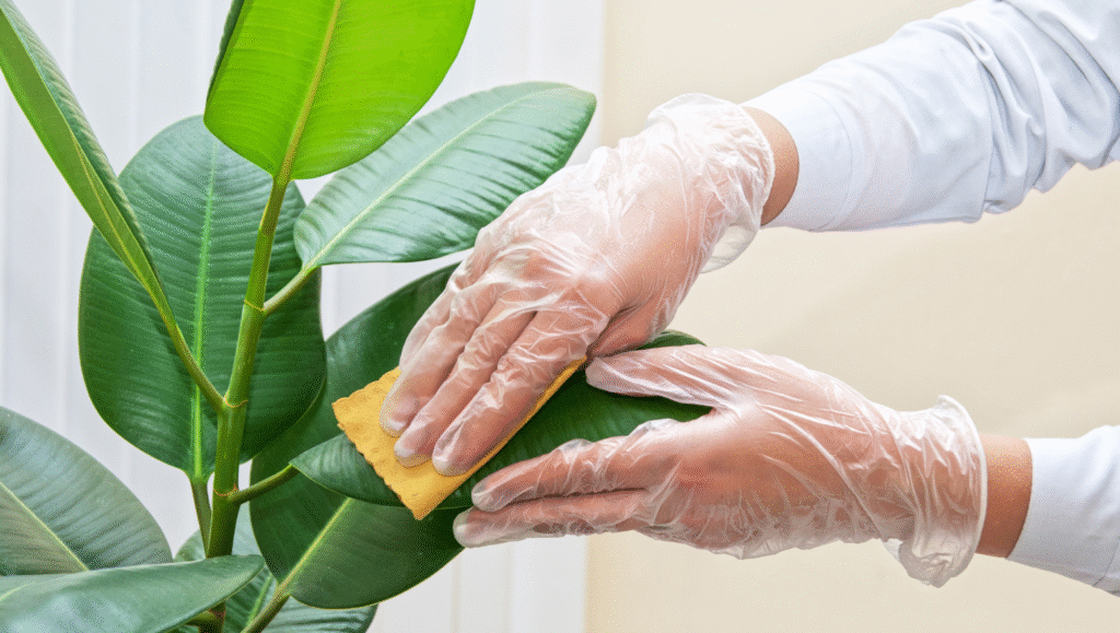 06. Rubber Plant Ficus elastica 1