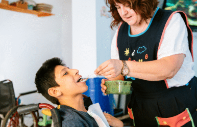 support for swallowing difficulties
