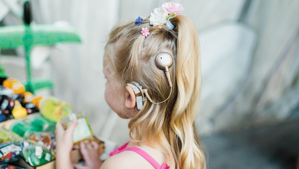 NDIS hearing support child