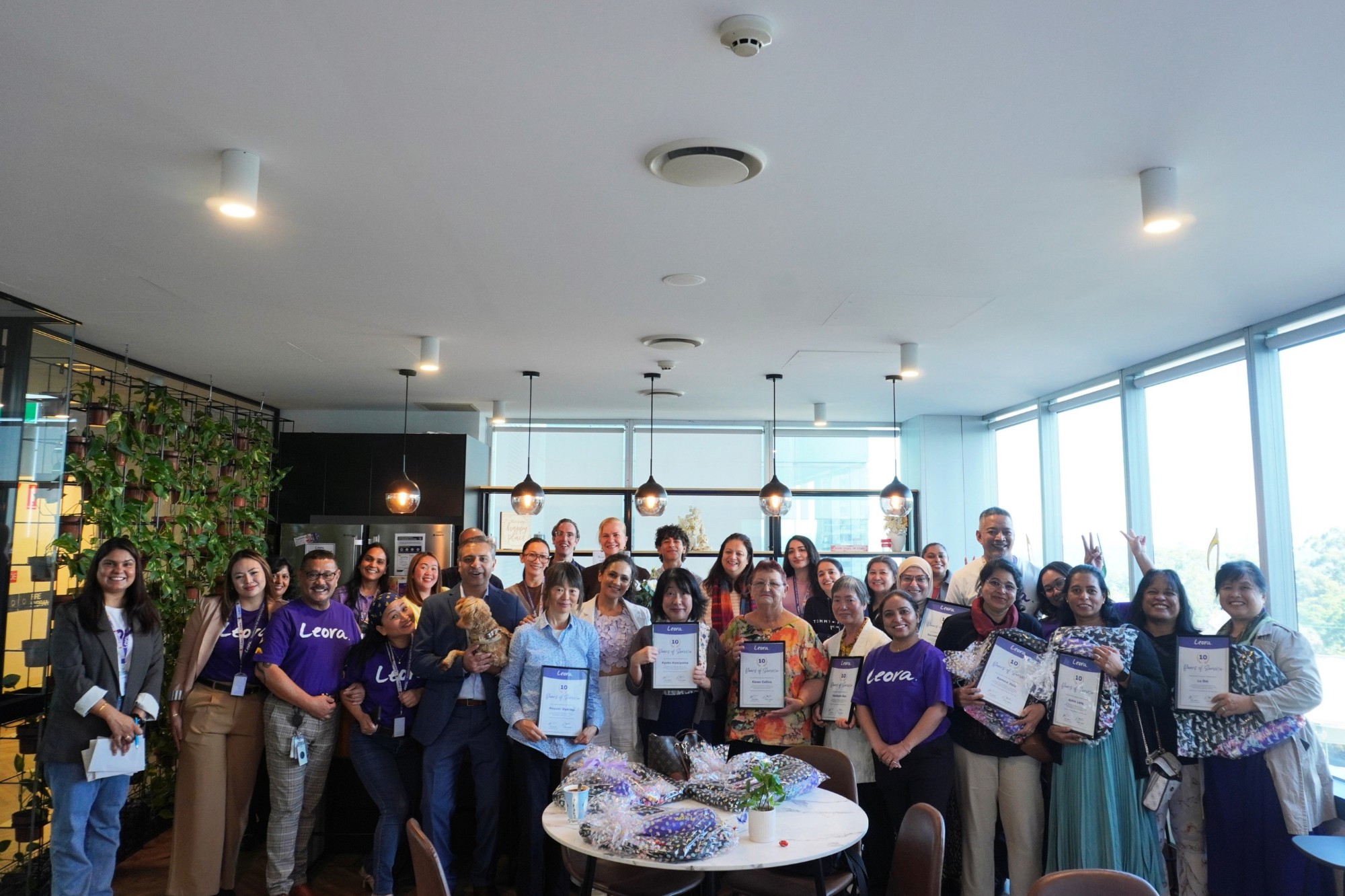 Recognising a decade of dedicated support work