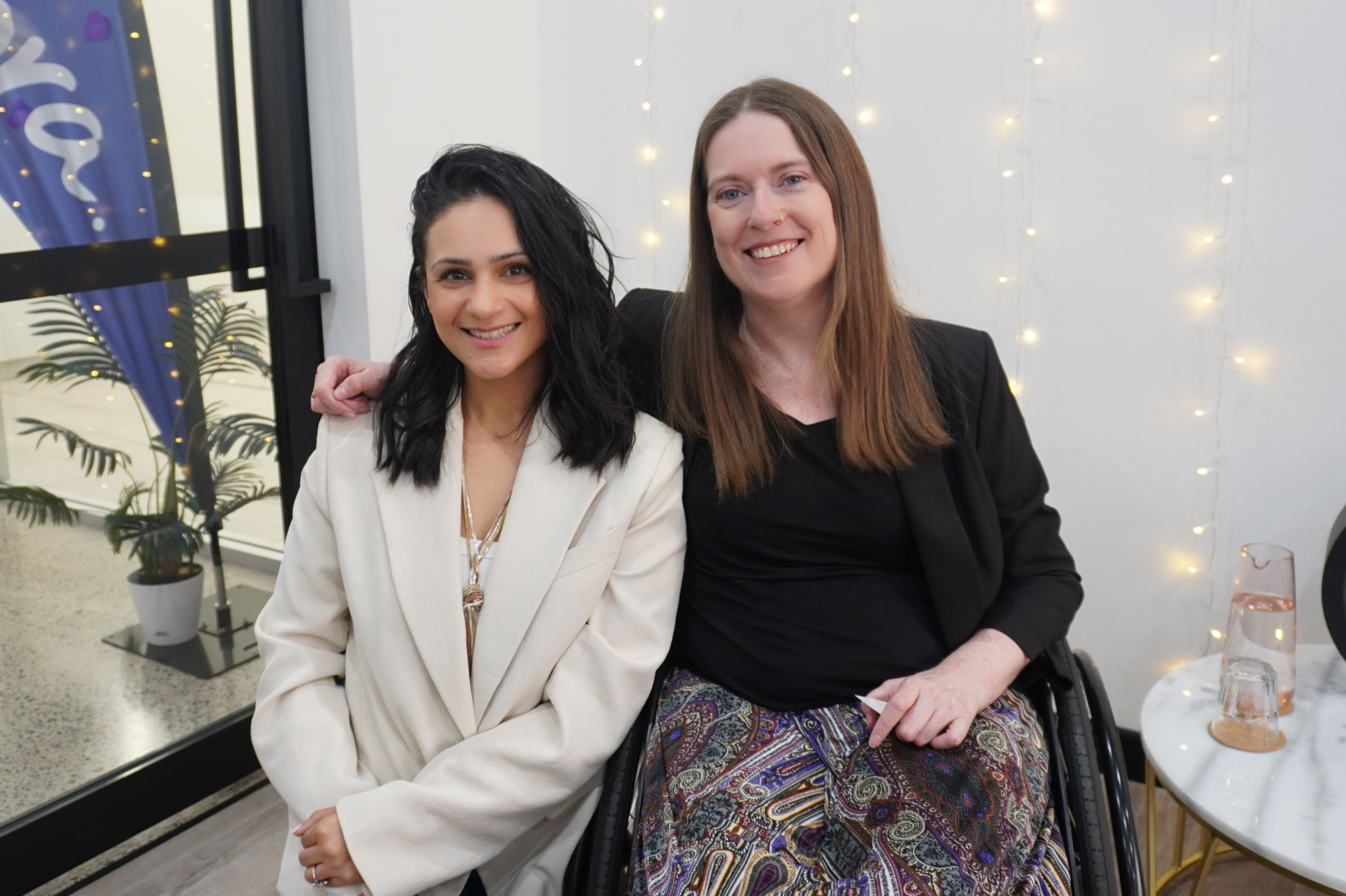 Esha Oberoi and Stacey Copas
