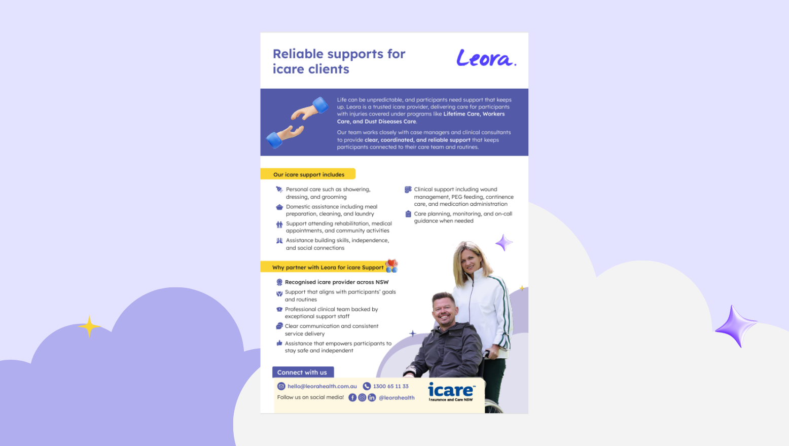 Leora Healthcare icare Services